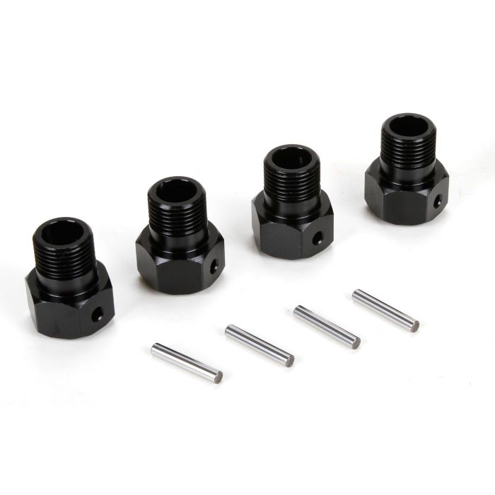 Losi Wheel Hex Black & Pin (4): MTXL (Z-LOS252050) Losi Wheel Hex Black & Pin (4): MTXL (Z-LOS252050)