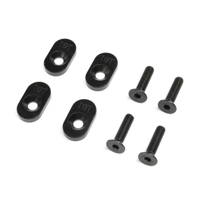 Losi EngineMountInsert & Screws 19T, Black(4): DBXL 2.0 (Z-LOS252137) Losi EngineMountInsert & Screws 19T, Black(4): DBXL 2.0 (Z-LOS252137)