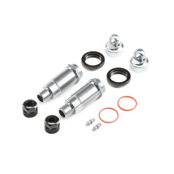 Losi Shock Body and Collar Set, Front (2): SuperRockRey (Z-LOS253022) Losi Shock Body and Collar Set, Front (2): SuperRockRey (Z-LOS253022)