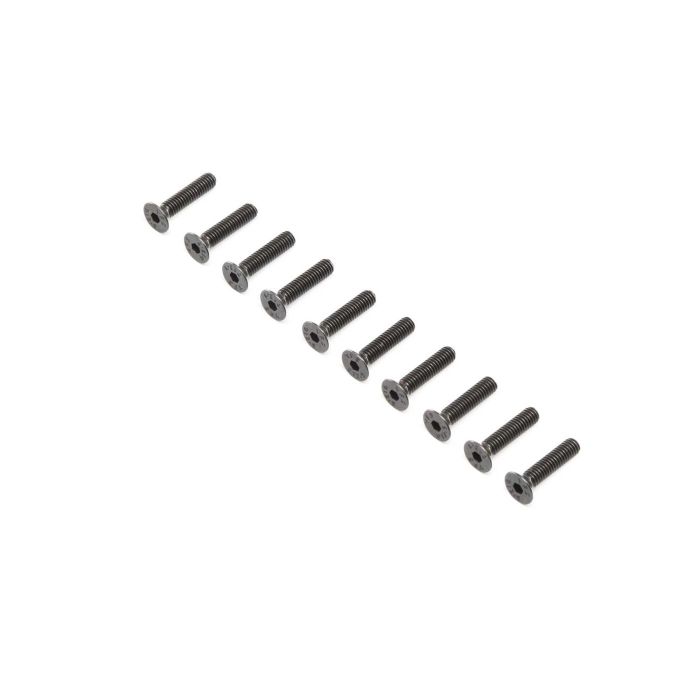 Losi Flat Head Screws, Stl, BO, M4 x 18mm (10) (Z-LOS255020) Losi Flat Head Screws, Stl, BO, M4 x 18mm (10) (Z-LOS255020)