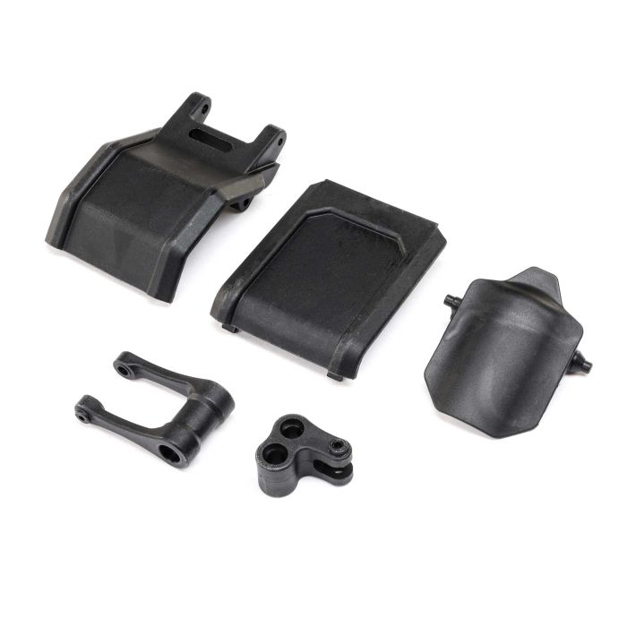 Losi Pull Rod, Knuckle & Skid Plates: Promoto-MX (Z-LOS264001)