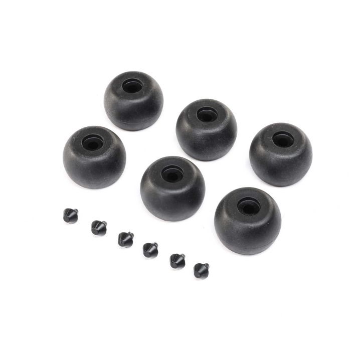 Losi Lean Bar Wheels & Stops (6): Promoto-MX (Z-LOS264003) Losi Lean Bar Wheels & Stops (6): Promoto-MX (Z-LOS264003)