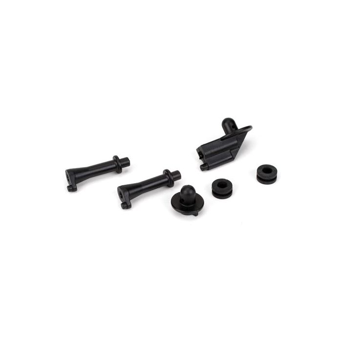 Losi Body Posts & Tank Mounts: 8B, 8T (Z-LOSA4424) Losi Body Posts & Tank Mounts: 8B, 8T (Z-LOSA4424)
