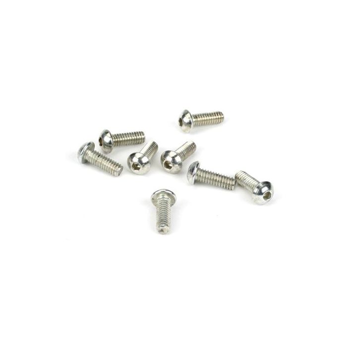 Losi 5-40 x 3/8 Button Head Screws (8) (Z-LOSA6277) Losi 5-40 x 3/8 Button Head Screws (8) (Z-LOSA6277)