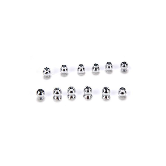 Losi Camber & Steering Ball Set (12): 10-T (Z-LOSB4022) Losi Camber & Steering Ball Set (12): 10-T (Z-LOSB4022)