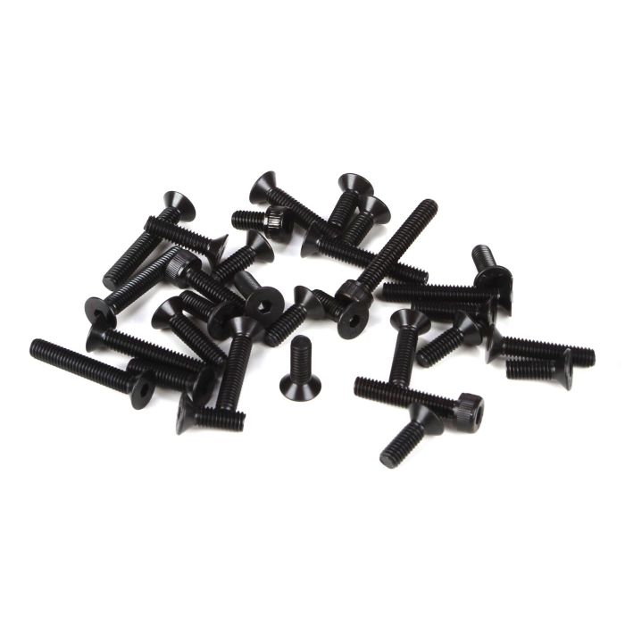 Losi 4mm FH & Cap Screw Asst. (32): 5IVE-T, MINI WRC (Z-LOSB6465) Losi 4mm FH & Cap Screw Asst. (32): 5IVE-T, MINI WRC (Z-LOSB6465)