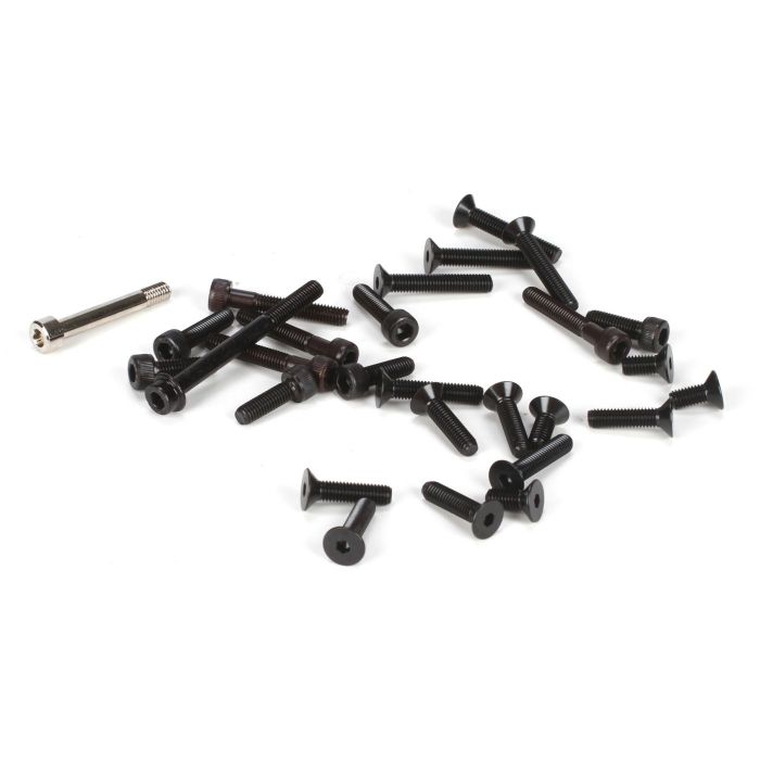 Losi 5mm FH & Cap Screw Asst. (24):5IVE-T, MINI WRC (Z-LOSB6480) Losi 5mm FH & Cap Screw Asst. (24):5IVE-T, MINI WRC (Z-LOSB6480)