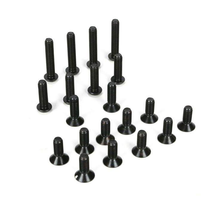 Losi 6mm BH & FH Screw Asst (20): 5IVE-T, MINI WRC (Z-LOSB6490) Losi 6mm BH & FH Screw Asst (20): 5IVE-T, MINI WRC (Z-LOSB6490)