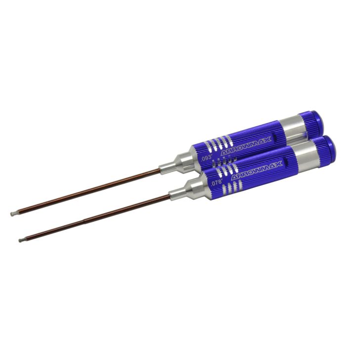 Arrowmax Ball Driver Set.078; .093;x120mm - 2 Pcs Arrowmax Ball Driver Set.078; .093;x120mm - 2 Pcs