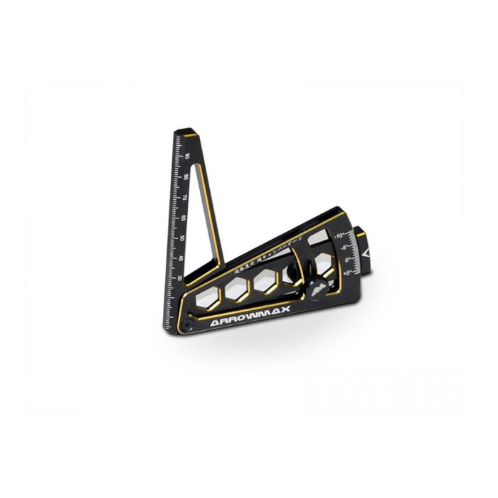 Arrowmax Ultra Camber Gauge for 1/10 - Black Golden (AM171097) Arrowmax Ultra Camber Gauge for 1/10 - Black Golden (AM171097)