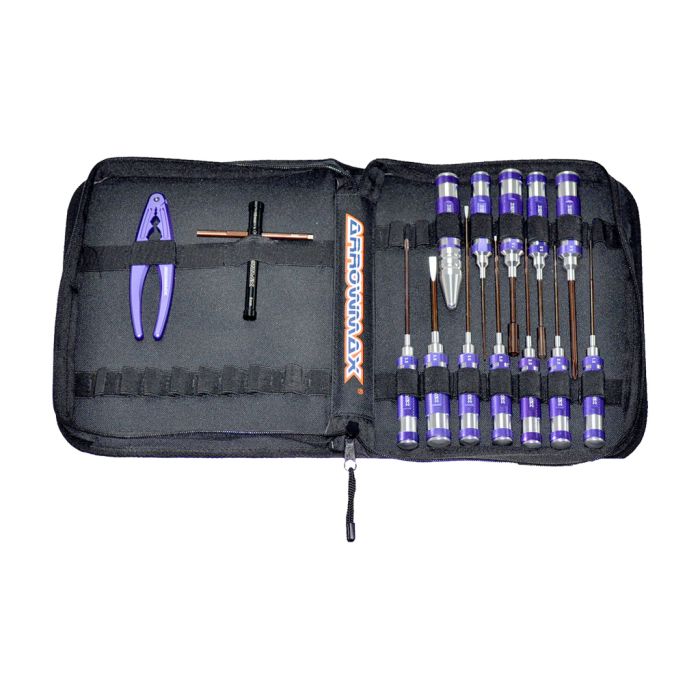 Arrowmax Tool Set with Tool Bag - 14pcs (AM199406) Arrowmax Tool Set with Tool Bag - 14pcs (AM199406)
