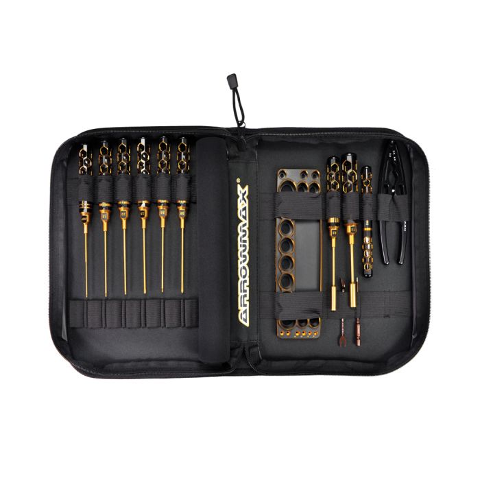 Arrowmax Toolset for 1/10 Offroad (13pcs) Cars B/G (AM199446) Arrowmax Toolset for 1/10 Offroad (13pcs) Cars B/G (AM199446)