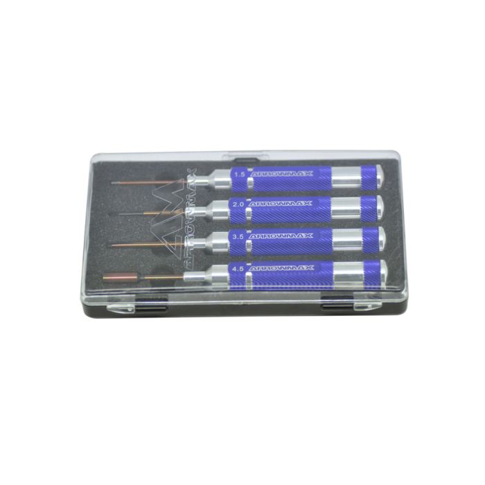Arrowmax Mini Tool Cased Set 4 Pcs (AM290910) Arrowmax Mini Tool Cased Set 4 Pcs (AM290910)