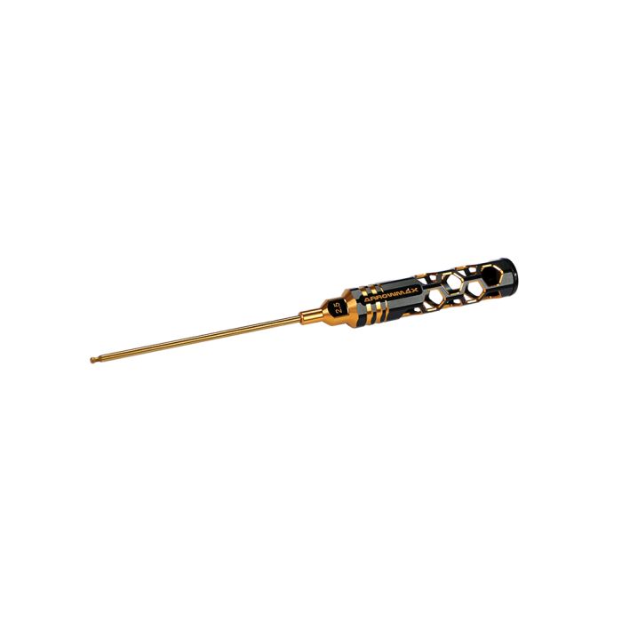Arrowmax Ball Driver Hex Wrench 2.5 x 120mm Blk Golden (AM420125BG) Arrowmax Ball Driver Hex Wrench 2.5 x 120mm Blk Golden (AM420125BG)