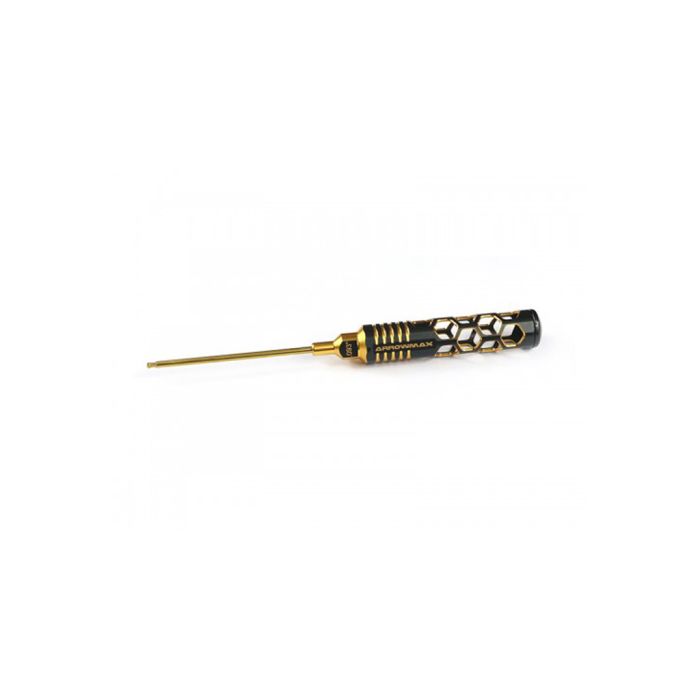 Arrowmax Ball Driver Hex Wrench .093(3/32)x100 Black Golden (AM420299BG) Arrowmax Ball Driver Hex Wrench .093(3/32)x100 Black Golden (AM420299BG)