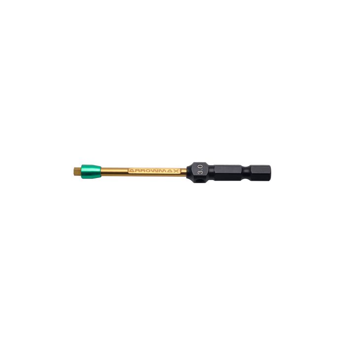 Arrowmax Allen Wrench 3.0 x 80mm Power Tip Only V2 (AM512130) Arrowmax Allen Wrench 3.0 x 80mm Power Tip Only V2 (AM512130)