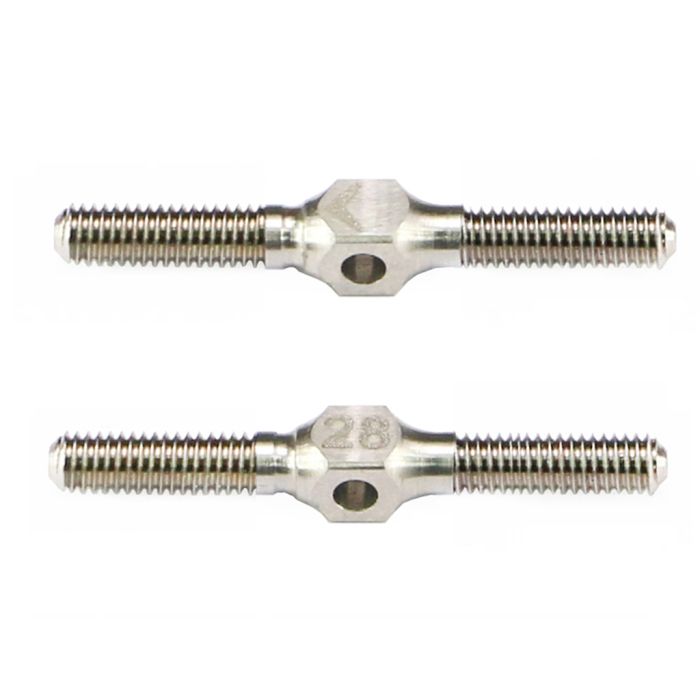 Arrowmax 64 Ti Turnbuckle 3mm x 28mm (1-1/8") - (2) (AM640205) Arrowmax 64 Ti Turnbuckle 3mm x 28mm (1-1/8") - (2) (AM640205)