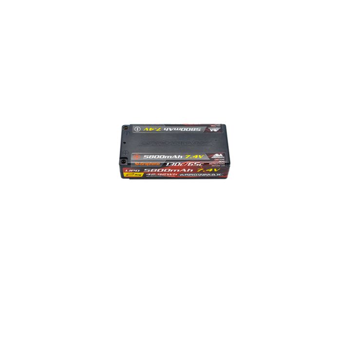 Arrowmax Lipo 5600mAh 2S Shorty 7.4V - 65/130C (AM700205) Arrowmax Lipo 5600mAh 2S Shorty 7.4V - 65/130C (AM700205)
