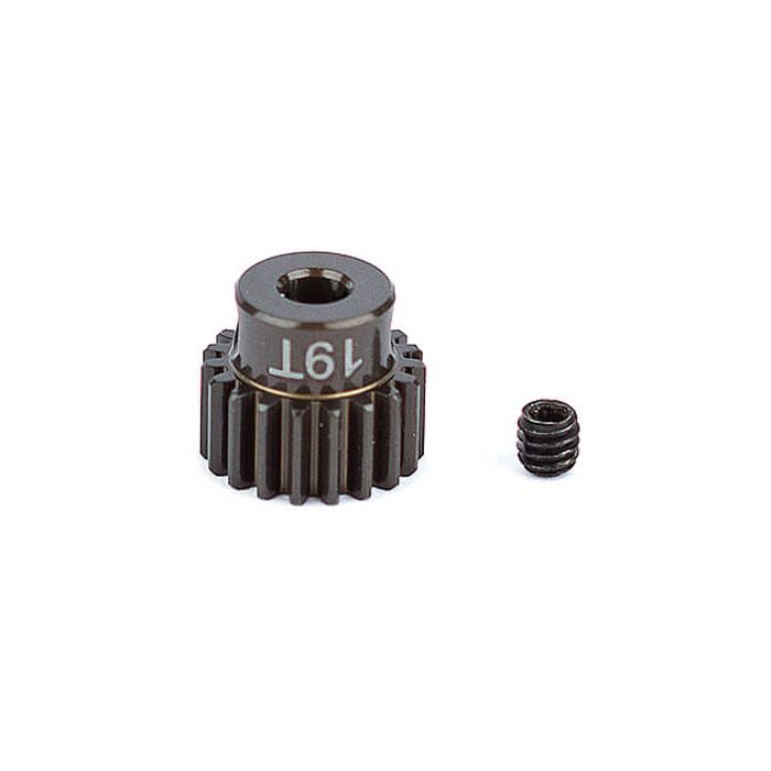 Team Associated Factory Team Alum. Pinion Gear 19T 48DP 1/8"ShaFT (AS1337) Team Associated Factory Team Alum. Pinion Gear 19T 48DP 1/8"ShaFT (AS1337)