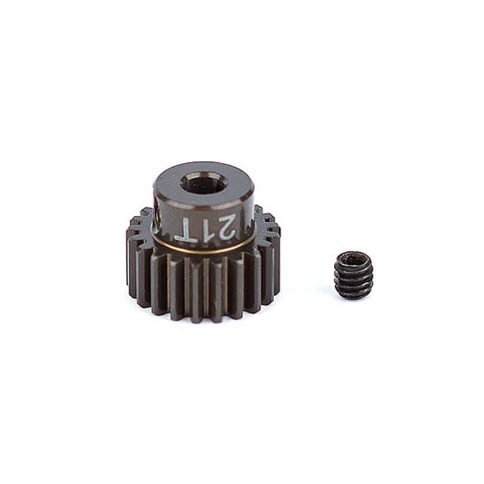 Team Associated Factory Team Alum. Pinion Gear 21T 48DP 1/8"ShaFT (AS1339) Team Associated Factory Team Alum. Pinion Gear 21T 48DP 1/8"ShaFT (AS1339)