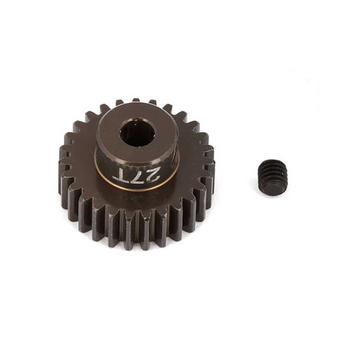 Team Associated Factory Team Alum. Pinion Gear 27T 48DP 1/8"ShaFT (AS1345) Team Associated Factory Team Alum. Pinion Gear 27T 48DP 1/8"ShaFT (AS1345)