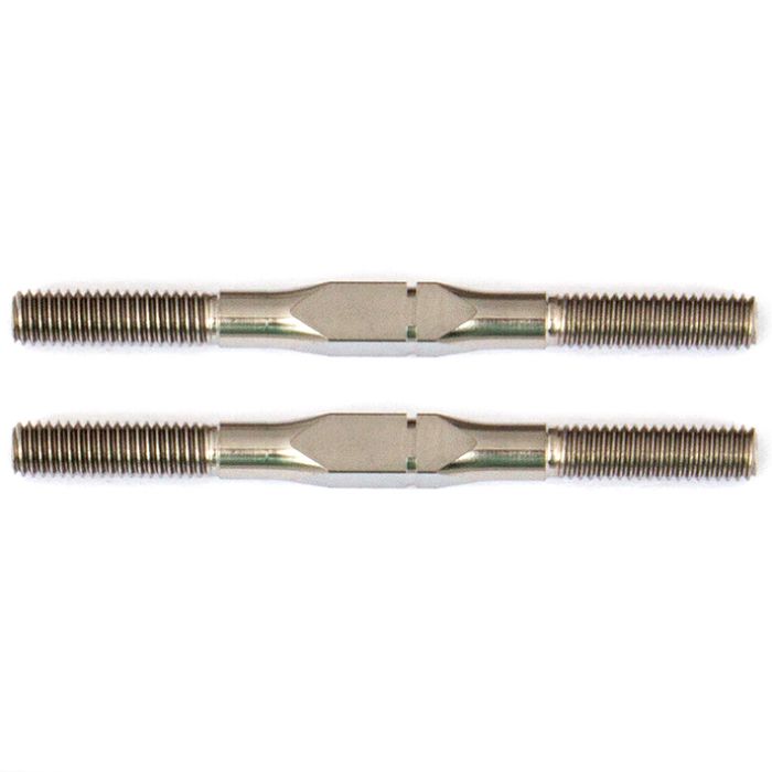 Team Associated FT Titanium Turnbuckles 3X38mm Silver (2) (AS1413) Team Associated FT Titanium Turnbuckles 3X38mm Silver (2) (AS1413)