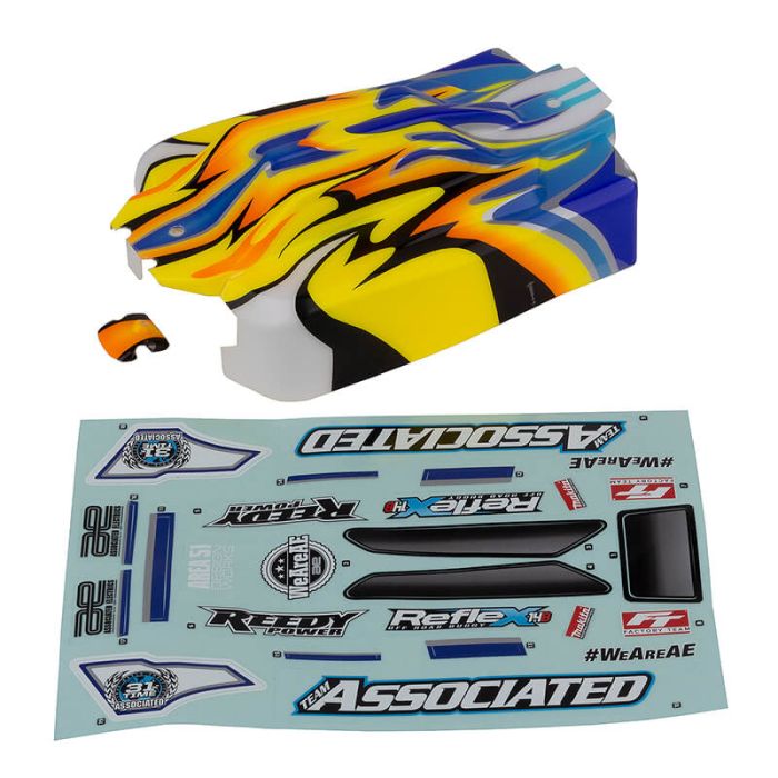 Team Associated Reflex 14B Ongaro Bodyshell Set Painted (AS21597) Team Associated Reflex 14B Ongaro Bodyshell Set Painted (AS21597)