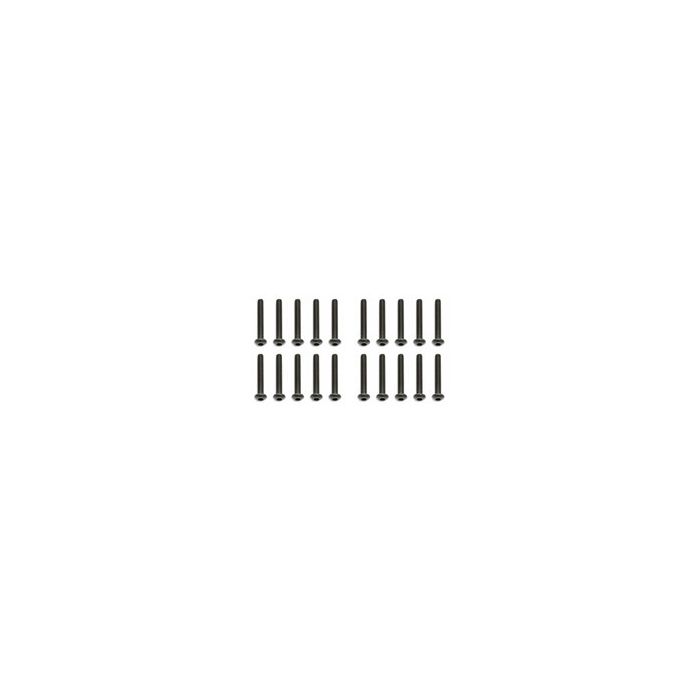Team Associated M3 X 22 Button Head Hex Screws (10) (AS25189)