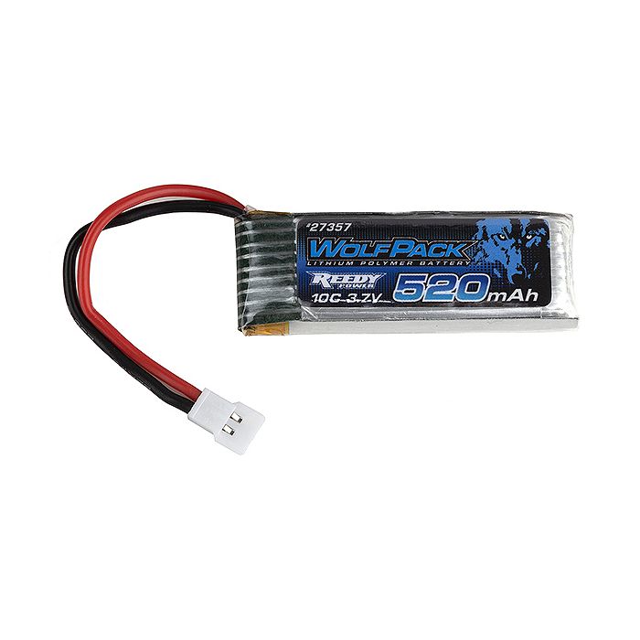 Reedy Wolfpack 520Mah 3.7V 10C Lipo Battery (Enduro24) (AS27357) Reedy Wolfpack 520Mah 3.7V 10C Lipo Battery (Enduro24) (AS27357)