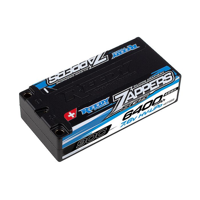 Reedy Zappers 'SG5' 6400Mah 90C 7.6V Shorty Lipo Battery (AS27382) Reedy Zappers 'SG5' 6400Mah 90C 7.6V Shorty Lipo Battery (AS27382)