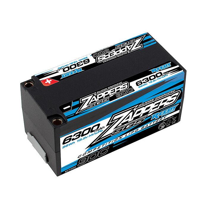 Reedy Zappers 'SG5' 6300Mah Hv 90C 15.2V Shorty 4S Lipo Battery (AS27390)