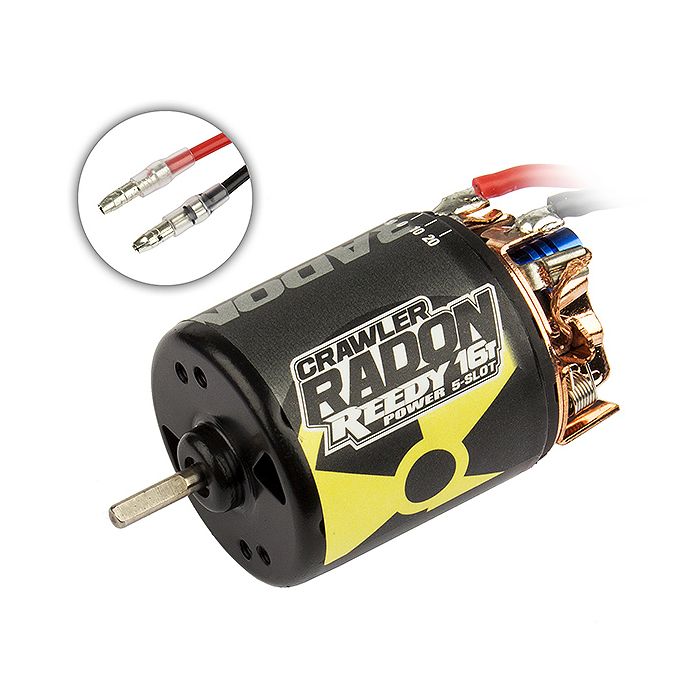 Reedy Radon 2 Crawler 16T 5-Slot 1850KV Brushed Motor (Enduro) (AS27424) Reedy Radon 2 Crawler 16T 5-Slot 1850KV Brushed Motor (Enduro) (AS27424)