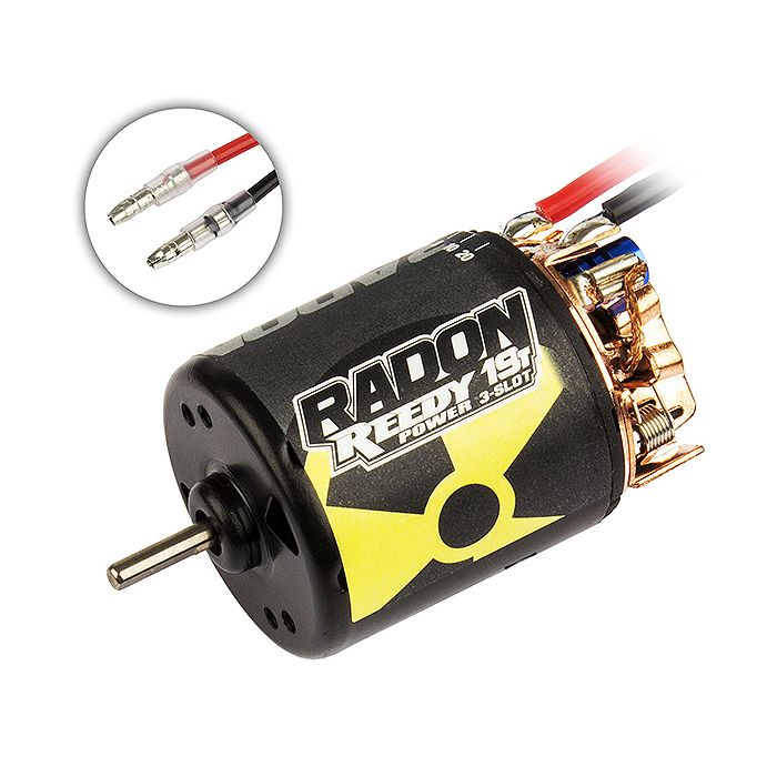 Reedy Radon 2 19T 3-Slot 3200KV Brushed Motor (AS27427) Reedy Radon 2 19T 3-Slot 3200KV Brushed Motor (AS27427)