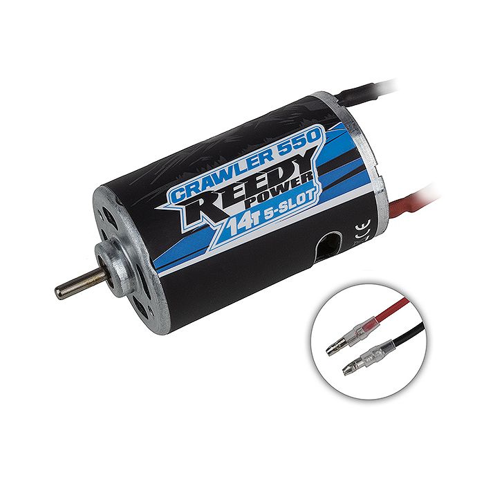 Reedy Crawler 550 14T 5-Slot Brushed Motor (Gatekeeper) (AS27461) Reedy Crawler 550 14T 5-Slot Brushed Motor (Gatekeeper) (AS27461)