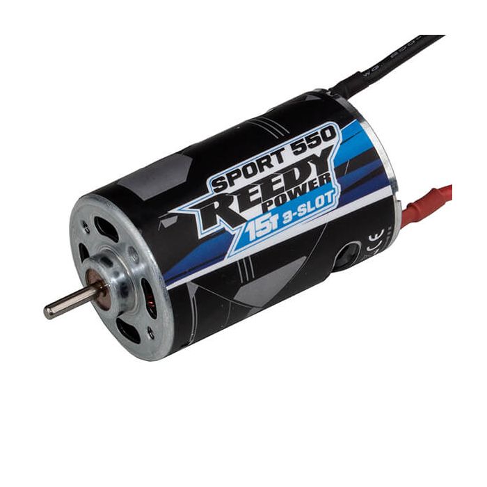 Reedy Sport 550 15T 3-Slot Brushed Motor (AS27467) Reedy Sport 550 15T 3-Slot Brushed Motor (AS27467)