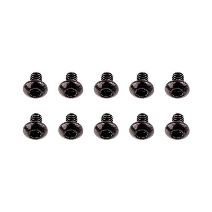 Team Associated Screws M2 X 0.4 X 3mm BHCS (10) (AS31509) Team Associated Screws M2 X 0.4 X 3mm BHCS (10) (AS31509)
