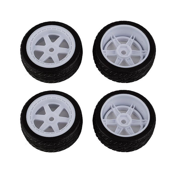 Team Associated Apex 2 Hoonitruck Wheels/Tyres Rubber (AS31893) Team Associated Apex 2 Hoonitruck Wheels/Tyres Rubber (AS31893)