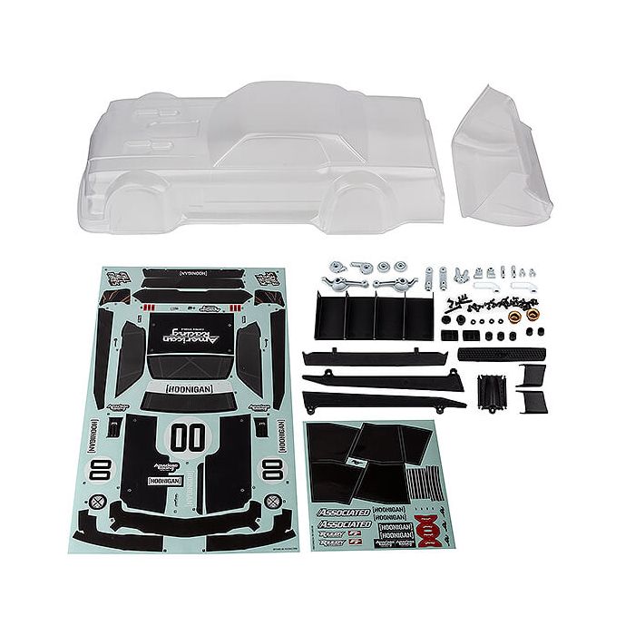 Team Associated Apex 2 Hoonicorn Body Set Clear (AS31896) Team Associated Apex 2 Hoonicorn Body Set Clear (AS31896)