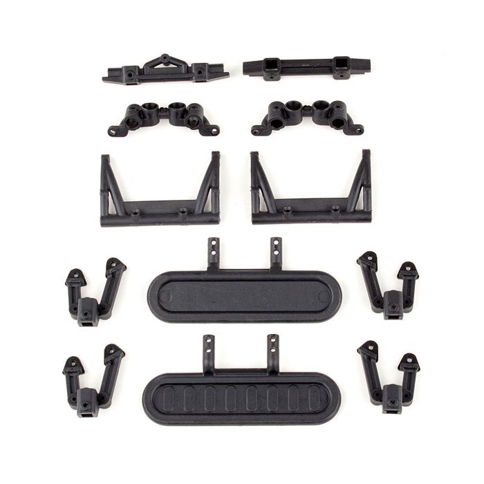 Team Associated CR12 Shock Towers & Bumper Mounts (AS41001) Team Associated CR12 Shock Towers & Bumper Mounts (AS41001)