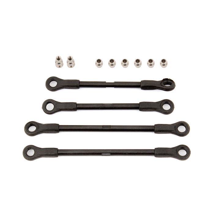 Team Associated CR12 Front Upper & Lower Link Sets (AS41029)