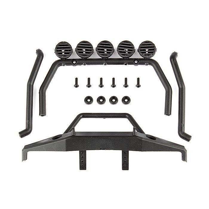Team Associated CR12 Roll Bar And Bumper (Black) (AS41067) Team Associated CR12 Roll Bar And Bumper (Black) (AS41067)