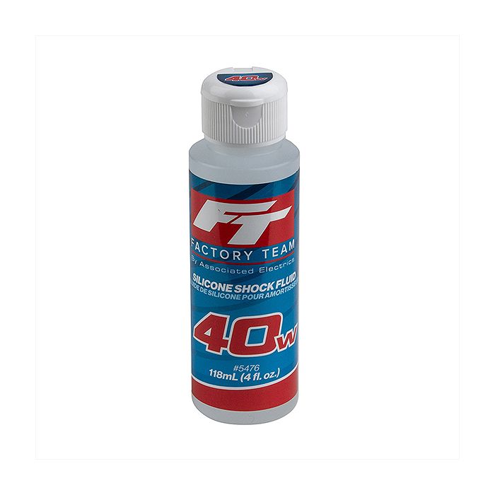 Team Associated FT Silicone Shock 40WT (500CST) 4Oz/118Ml (AS5476) Team Associated FT Silicone Shock 40WT (500CST) 4Oz/118Ml (AS5476)