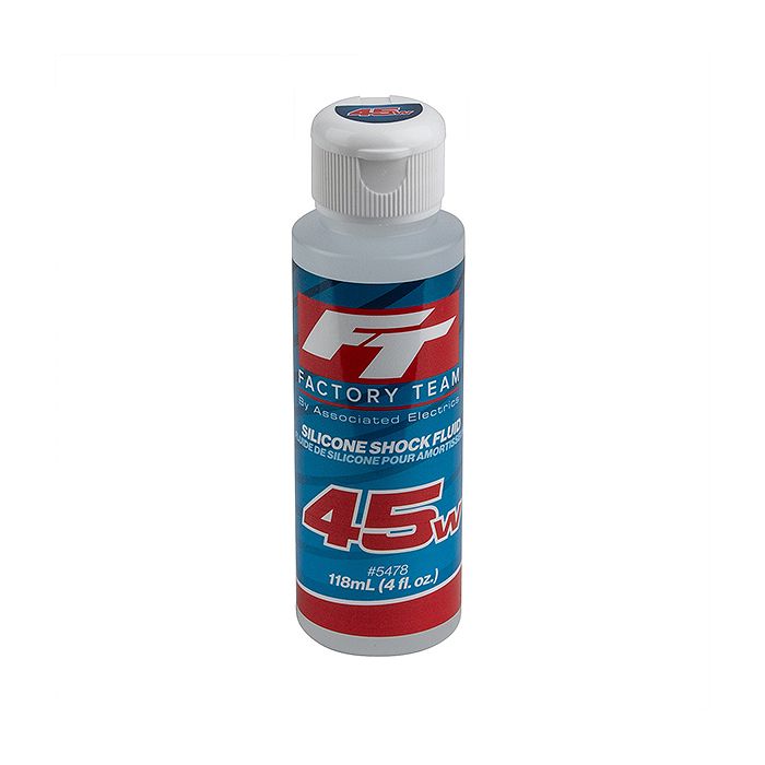 Team Associated FT Silicone Shock 45WT (575CST) 4Oz/118Ml (AS5478) Team Associated FT Silicone Shock 45WT (575CST) 4Oz/118Ml (AS5478)