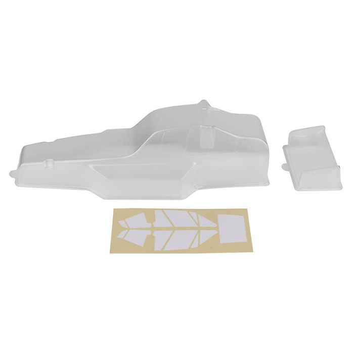 Team Associated RC10 Protech Bodyshell And Wing (Clear) (AS6159) Team Associated RC10 Protech Bodyshell And Wing (Clear) (AS6159)