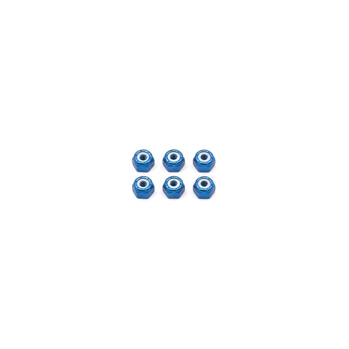 Team Associated Blue 8-32 Alum. Nuts (AS6943) Team Associated Blue 8-32 Alum. Nuts (AS6943)