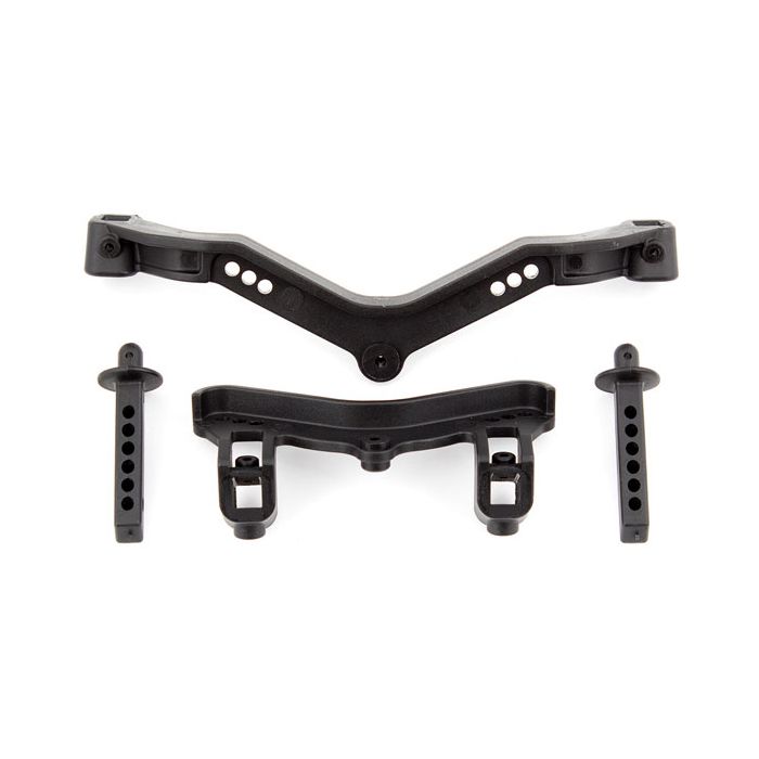 Team Associated ProSC10/Rat/ Reflex Front Body Mounts/Posts (AS71035)