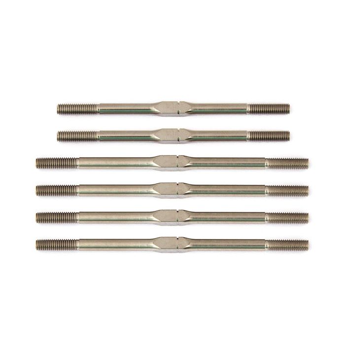 Team Associated FT Titanium Turnbuckle Set RC10T6.1 (AS71107) Team Associated FT Titanium Turnbuckle Set RC10T6.1 (AS71107)