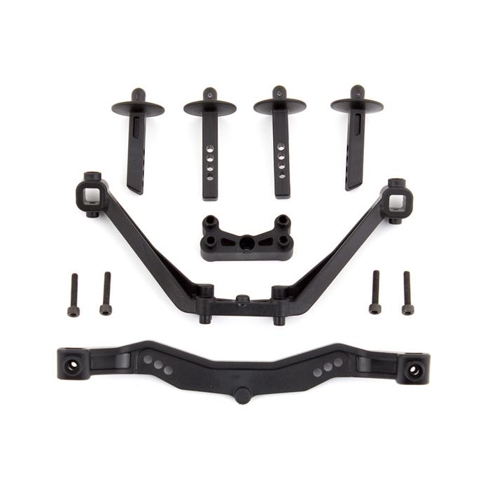 Team Associated SC6.1 Body Mounts Front & Rear (AS71123) Team Associated SC6.1 Body Mounts Front & Rear (AS71123)