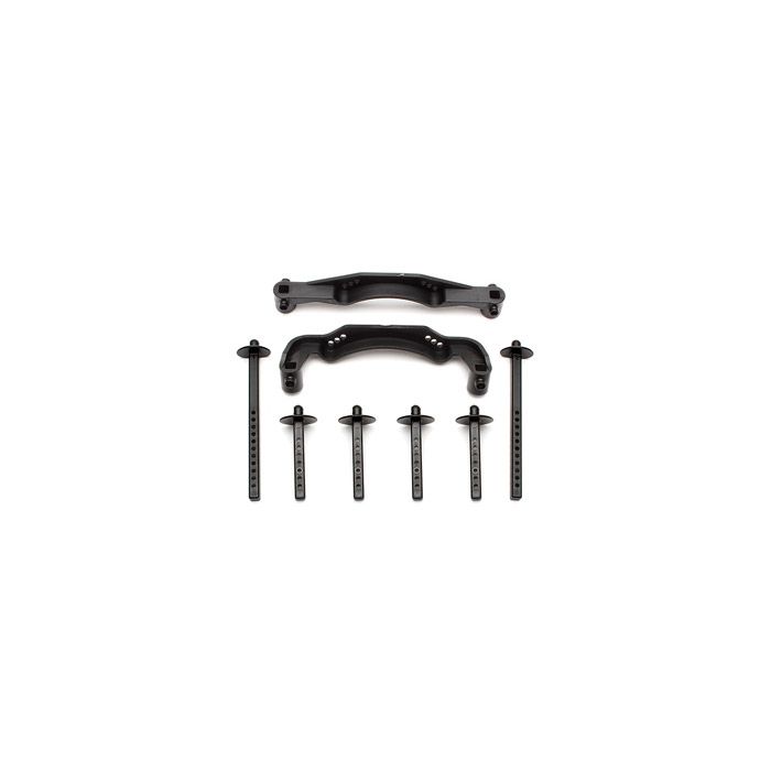 Team Associated Qualifier Pro Rally Body Mount Set (AS7173) Team Associated Qualifier Pro Rally Body Mount Set (AS7173)