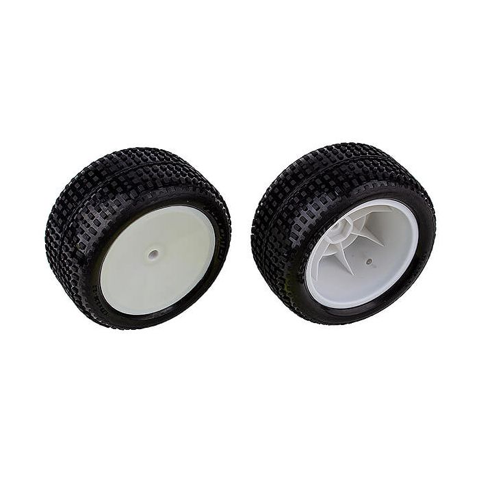 Team Associated RB10 RTR Front Wheels & Tyres Mounted (AS72018) Team Associated RB10 RTR Front Wheels & Tyres Mounted (AS72018)